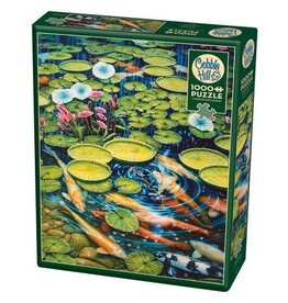 Cobble Hill Koi Pond 1000pc Jigsaw Puzzle
