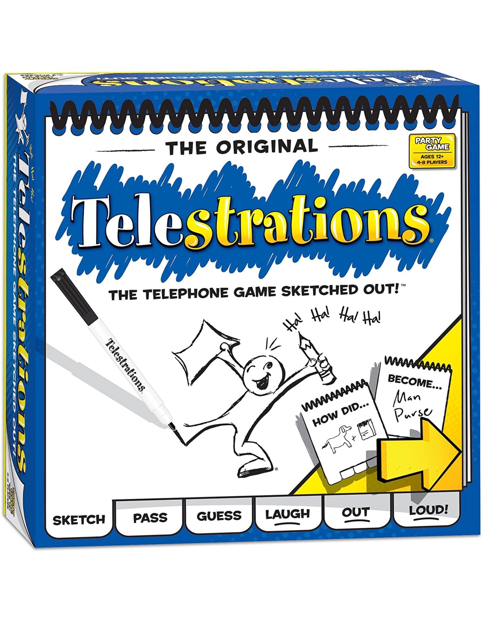 USAopoly Telestrations Party Game