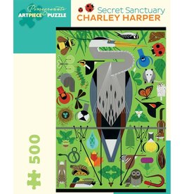 Pomegranate Charley Harper: Secret Sanctuary 500pc Pomegranate Jigsaw Puzzle