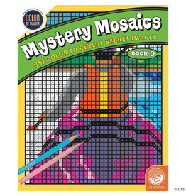 Color By Number: Mystery Mosaics: Book 9