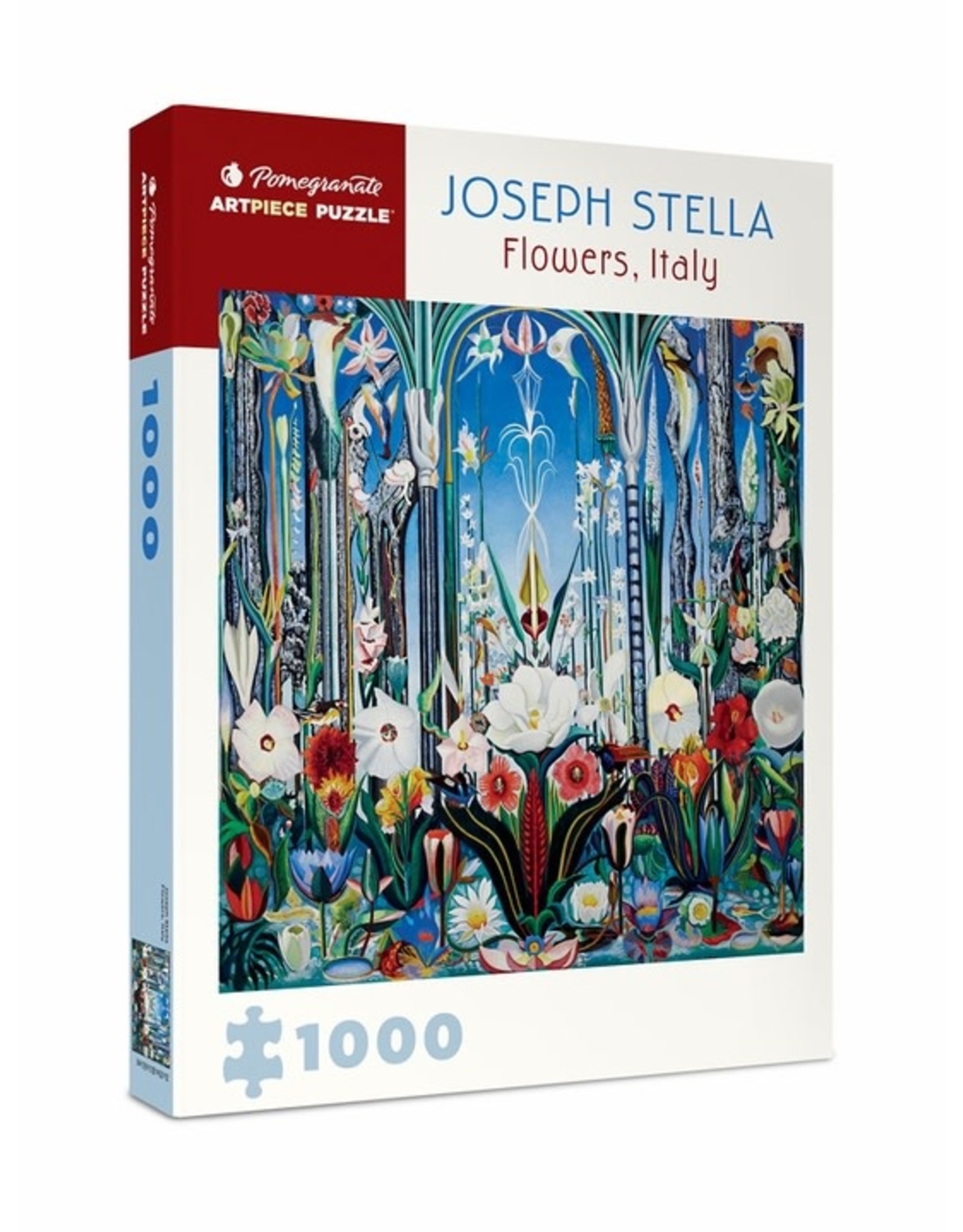 Pomegranate JOSEPH STELLA: FLOWERS, ITALY 1000pc Pomegranate Jigsaw Puzzle