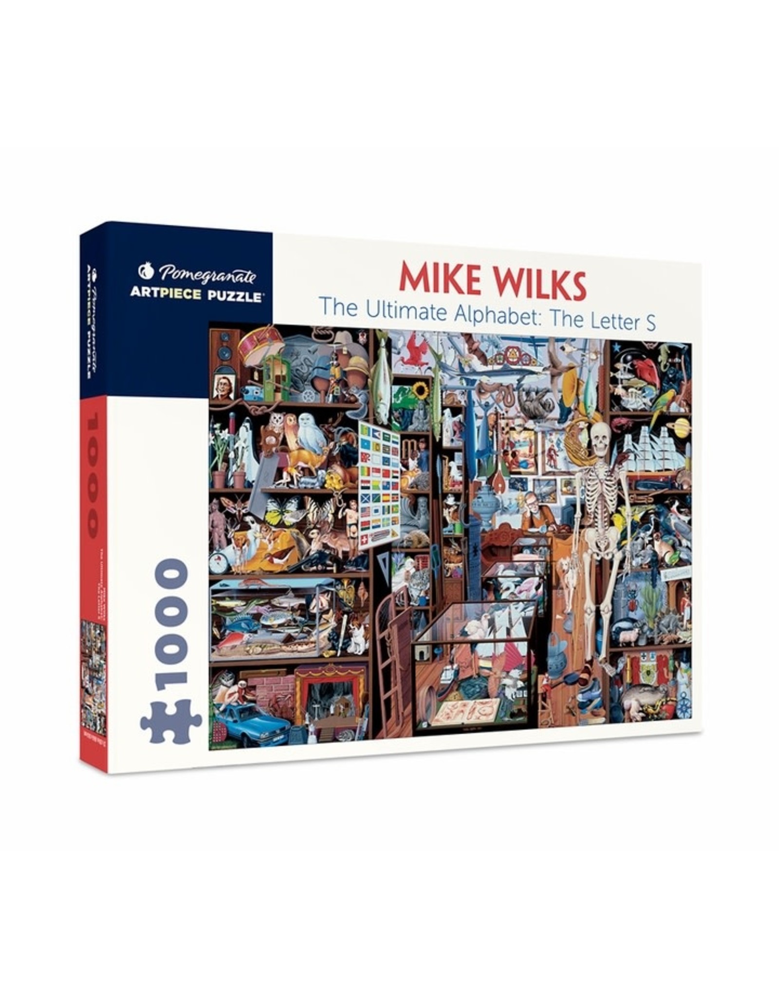 Pomegranate Mike Wilks: The Ultimate Alphabet: The Letter S 1000pc Pomegranate Jigsaw Puzzle