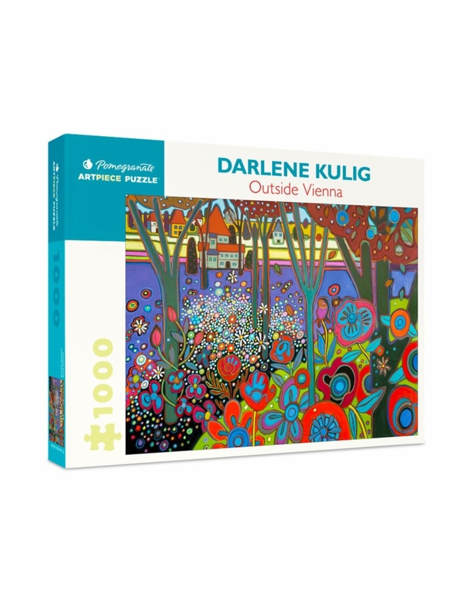 Pomegranate Darlene Kulig: Outside Vienna 1000pc Pomegranate Jigsaw Puzzle