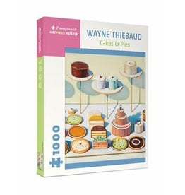 Pomegranate Wayne Thiebaud: Cakes & Pies 1000pc Pomegranate Jigsaw Puzzle