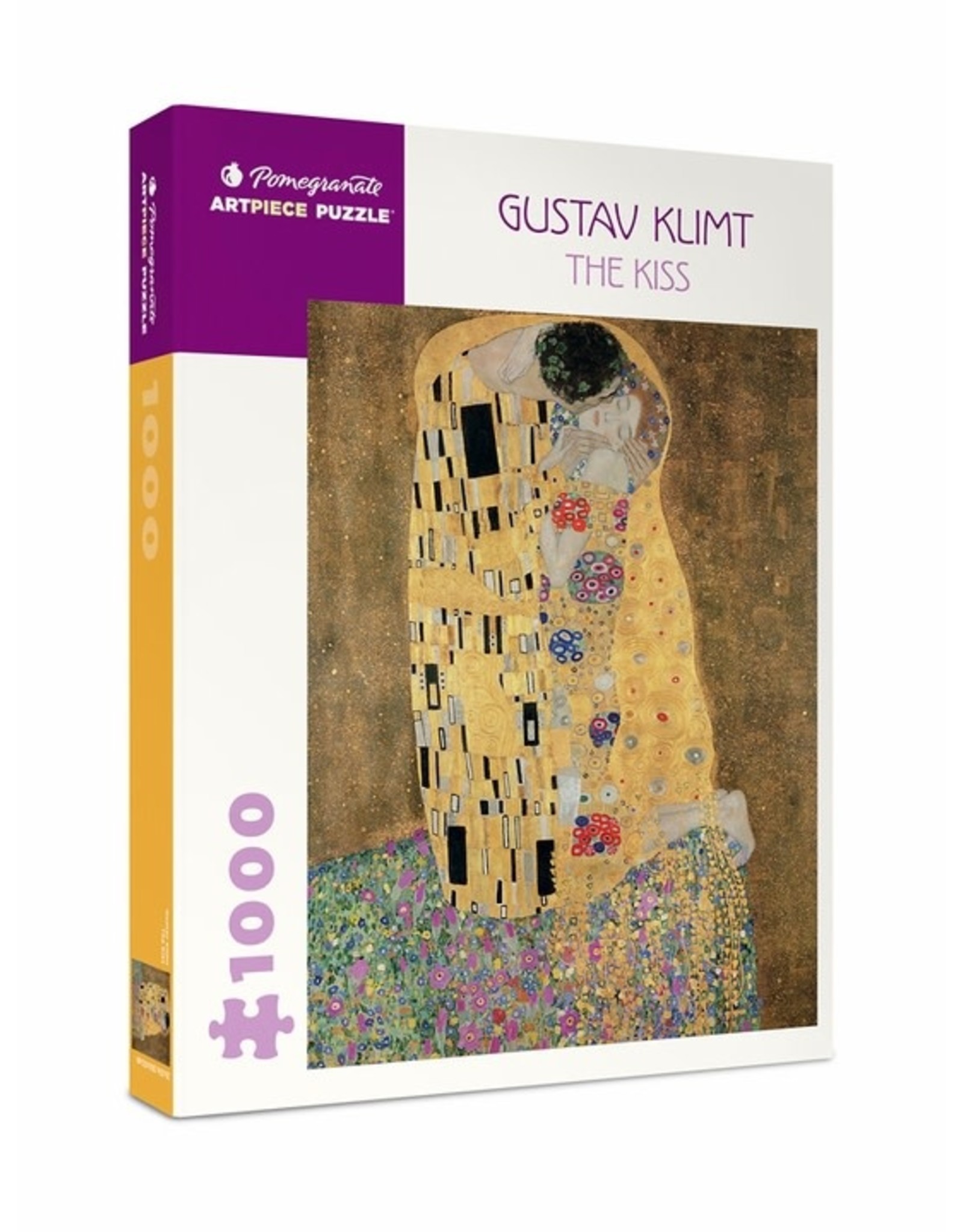 Pomegranate Gustav Klimt: The Kiss 1000pc Pomegranate Jigsaw Puzzle