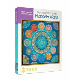 Pomegranate PAUL HEUSSENSTAMM: MANDALA WORLD 1000pc Pomegranate Jigsaw Puzzle