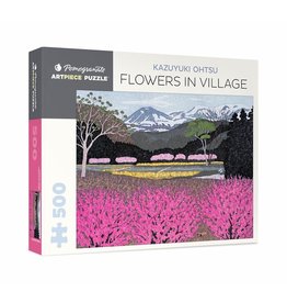 Pomegranate Kazuyuki Ohtsu: Flowers in Village 500pc Pomegranate Jigsaw Puzzle