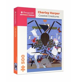 Pomegranate CHARLEY HARPER: COASTAL CREATURES 500pc Pomegranate Jigsaw Puzzle