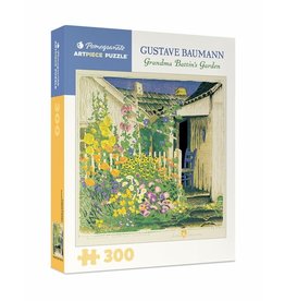 Pomegranate Baumann: Grandma Battin's Garden 300pc Pomegranate Jigsaw Puzzle
