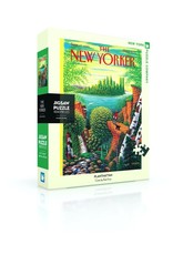 New York Puzzle Company Planthatten 1000pc New Yorker Jigsaw Puzzle
