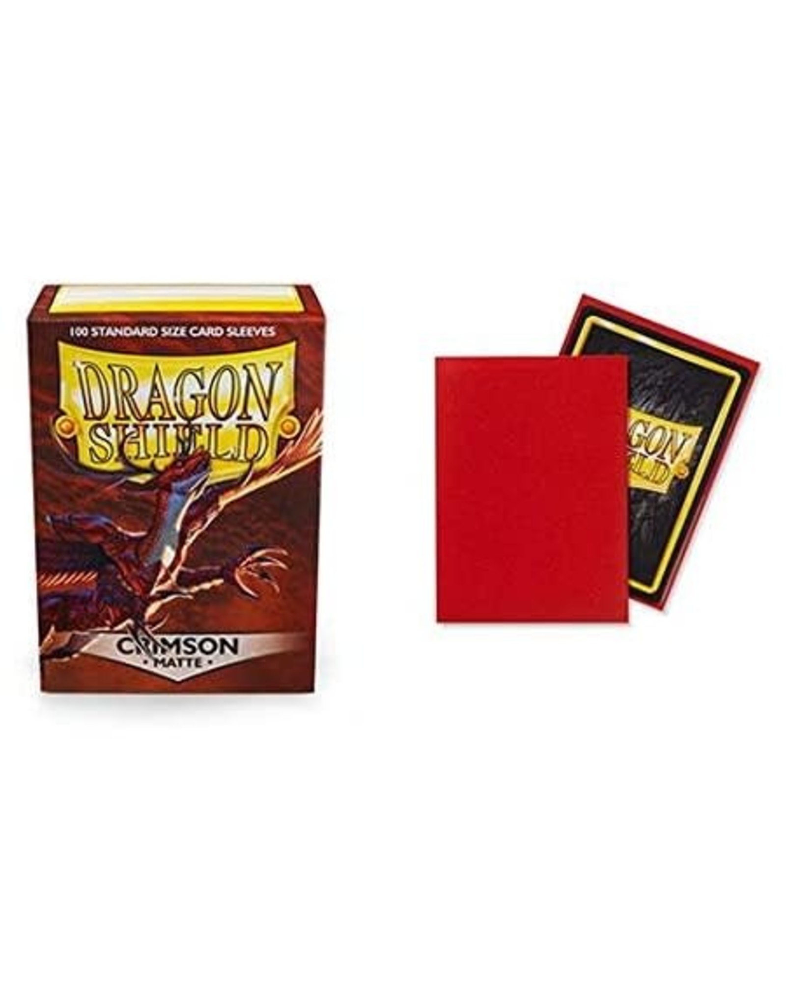 Dragon Shields Dragon Shield Sleeves 100ct - Matte Crimson
