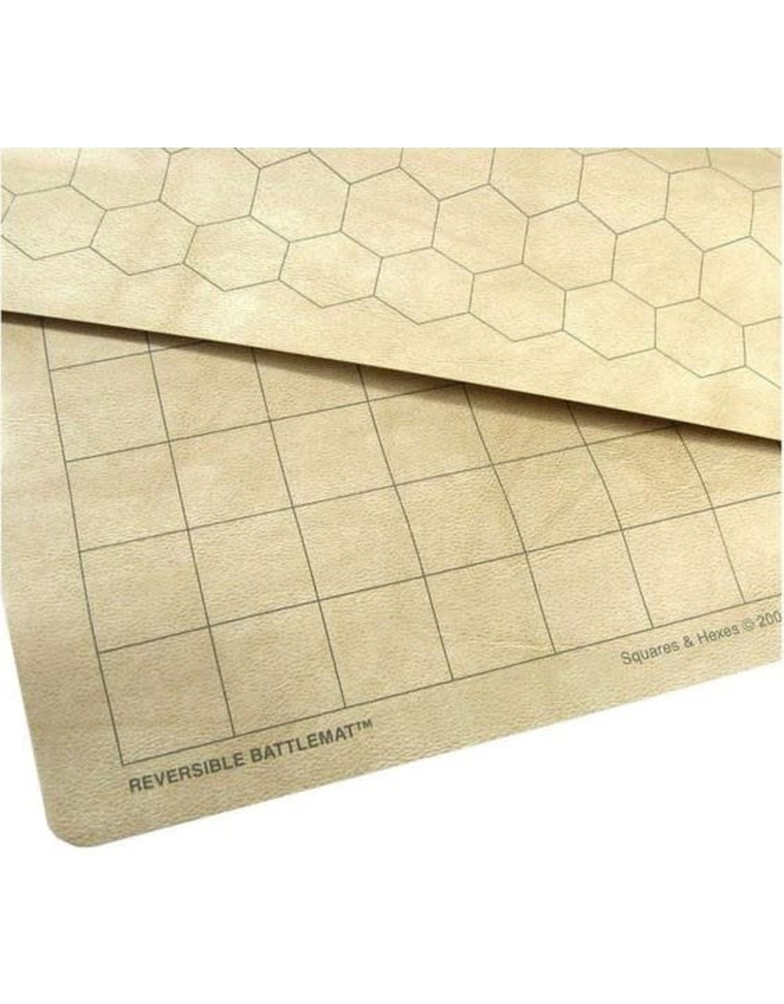 chessex Battlemat - Reversible: 1 inch squares and hexes