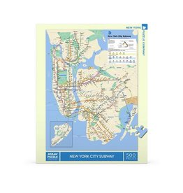 Transit Maps-New York Subway Map 500 Piece Puzzle