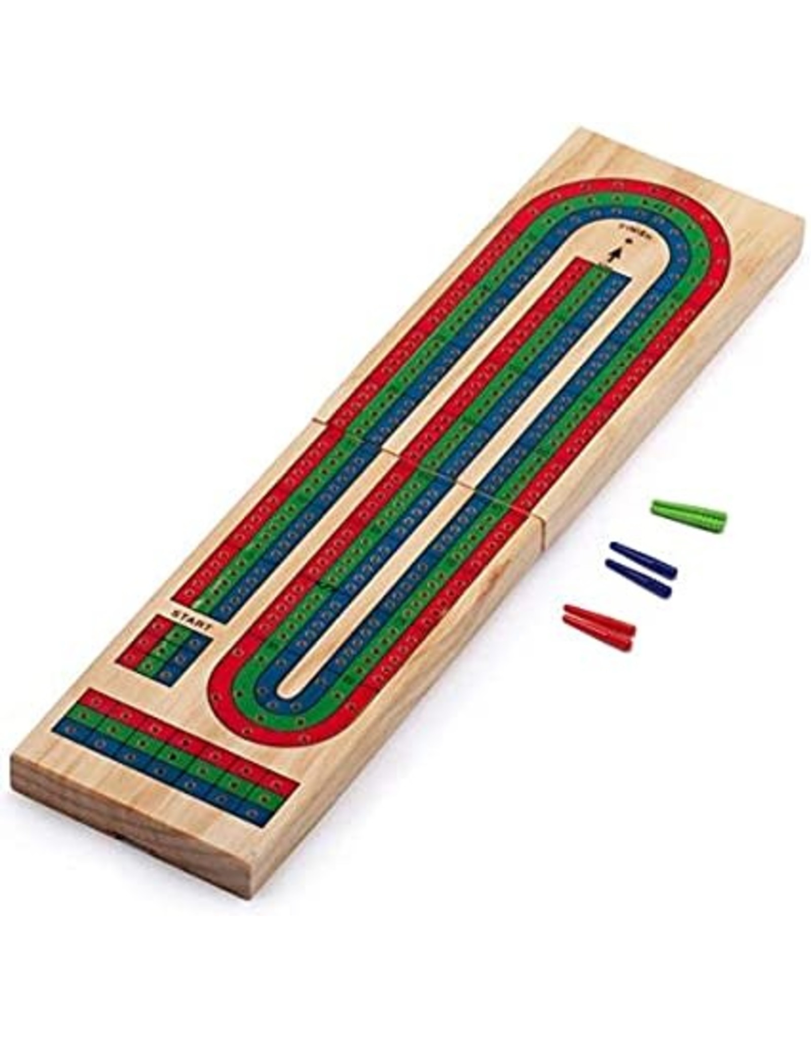 CHH 3 Track Color Cribbage Board