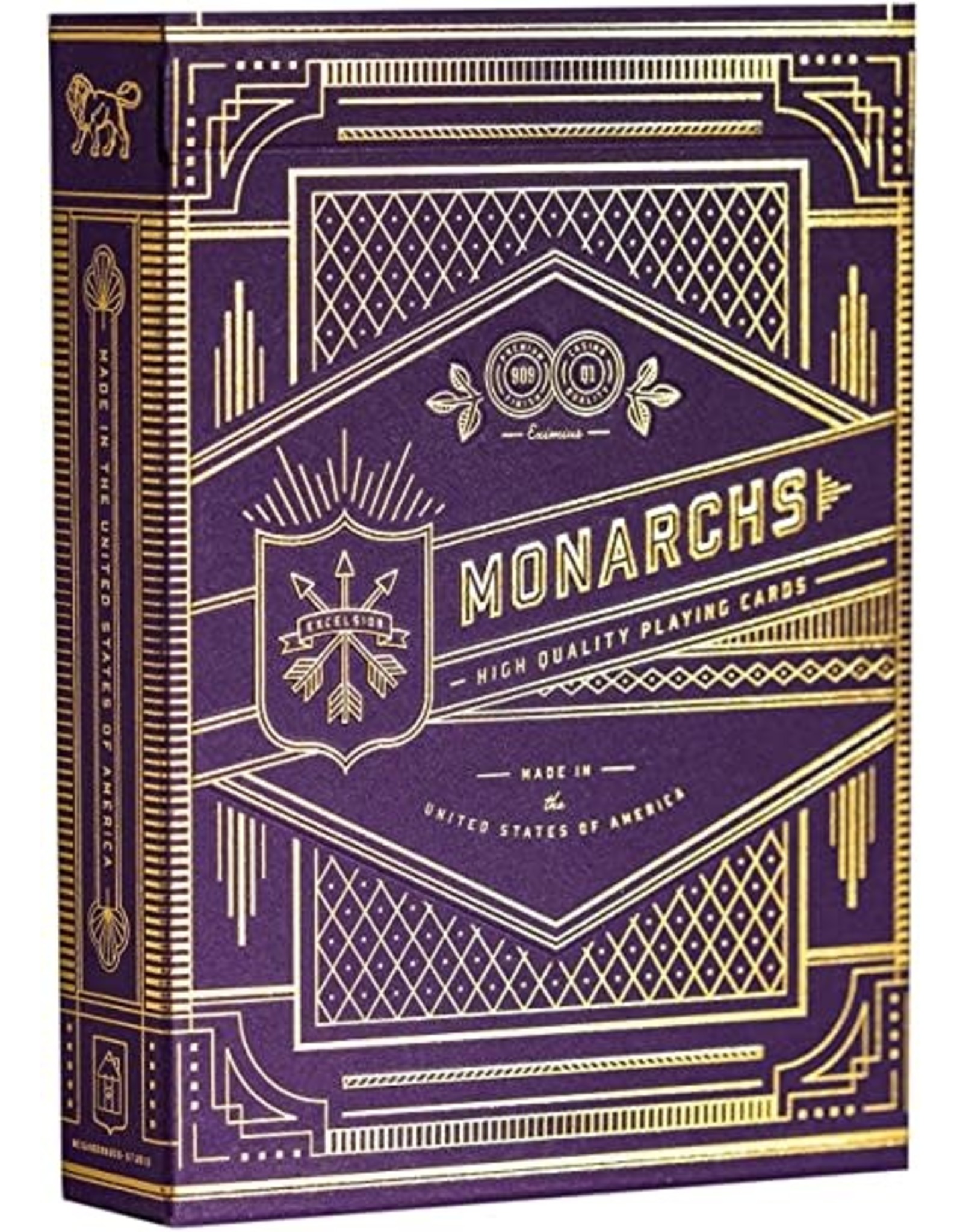 Theory 11 Playing Cards: Purple Monarch