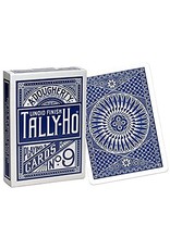 Theory 11 Playing Cards: Tally-Ho Circle Backs Blue