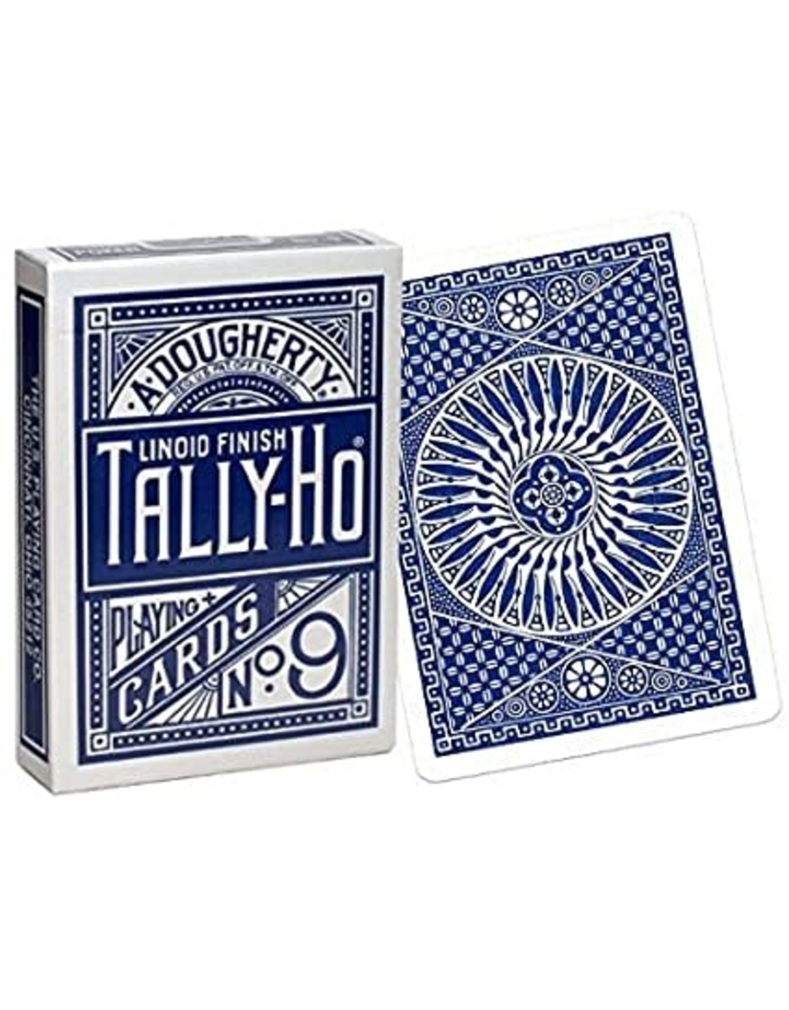 Theory 11 Playing Cards: Tally-Ho Circle Backs Blue