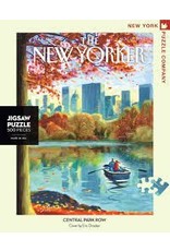 New York Puzzle Company New Yorker - Central Park Row 500pc New York Puzzle Company Jigsaw Puzzle