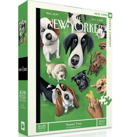 New York Puzzle Company New Yorker - Summer Treat 500pc New York Puzzle Company Jigsaw Puzzle