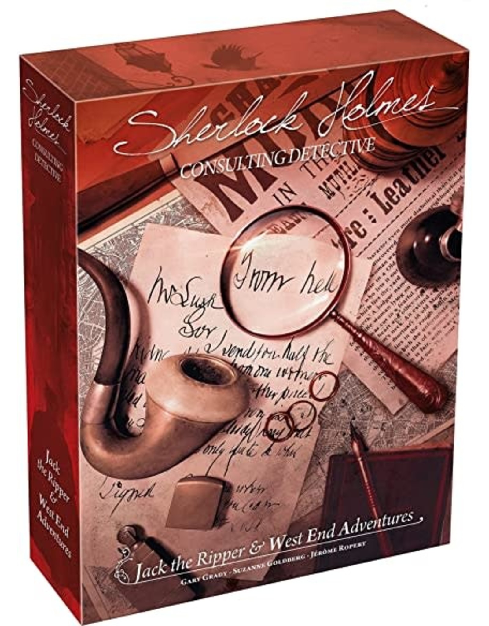 Asmodee Sherlock Holmes: Consulting Detective - Jack the Ripper and West End Adventures