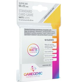 Gamegenic Gamegenic Standard Matte Sleeves 50ct - Gray