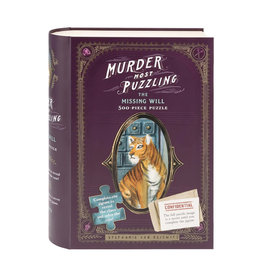 Murder Most Puzzling 500pc Jigsaw Puzzle - The Missing Will