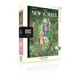 New York Puzzle Company Winter Garden 500pc New Yorker Jigsaw Puzzle