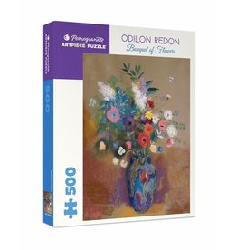 Pomegranate Odilon Redon: Bouquet of Flowers 500pc Pomegranate Jigsaw Puzzle
