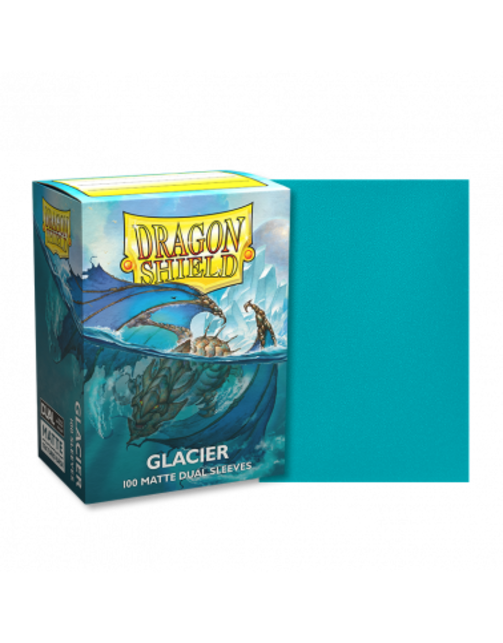Dragon Shields Dragon Shield 100ct Matte Dual Sleeves - Glacier