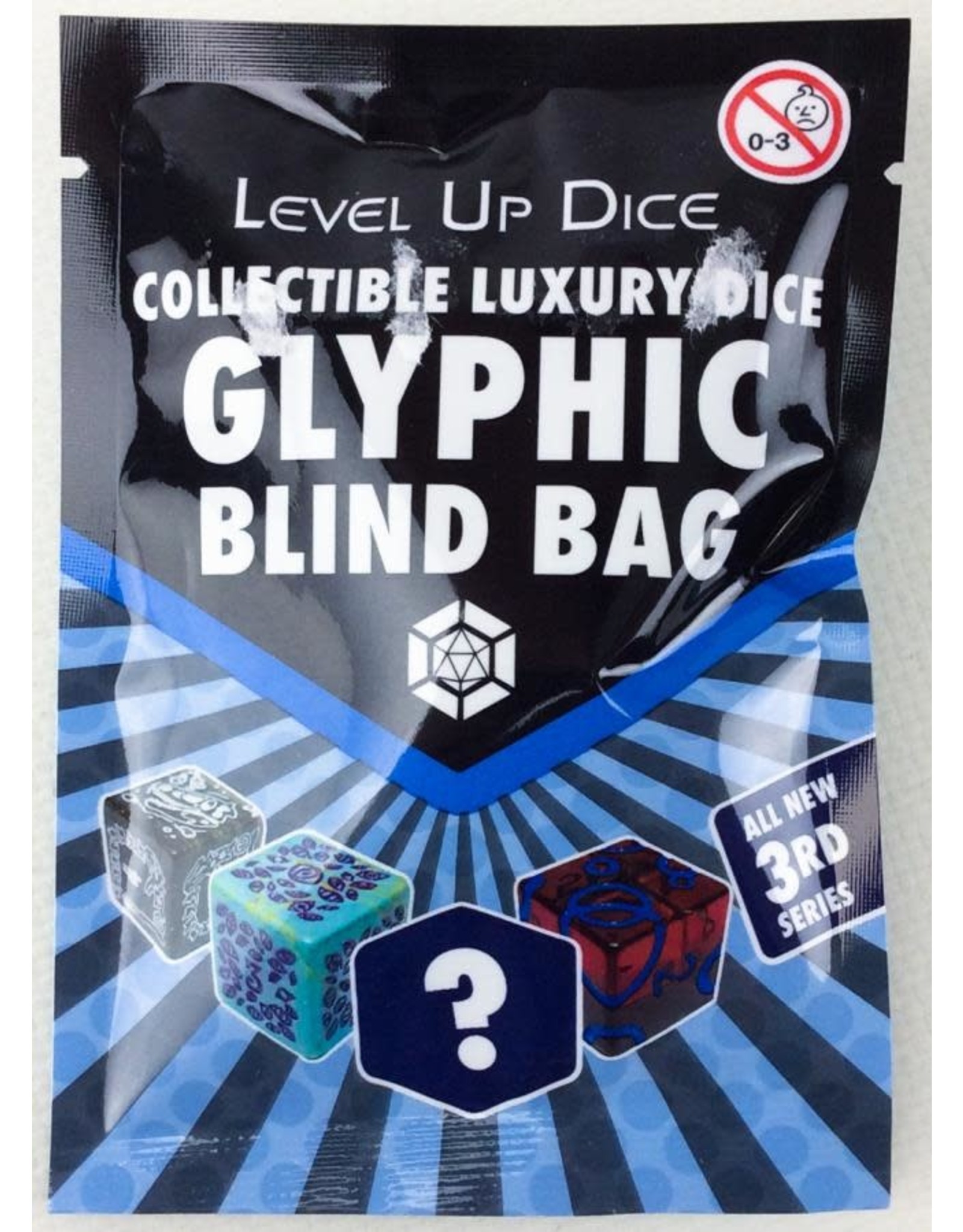 Gemstone Dice - Glyphic Blind Bag Series 3 Single D6