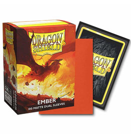 Dragon Shields Dragon Shield 100ct Matte Dual Sleeves - Ember