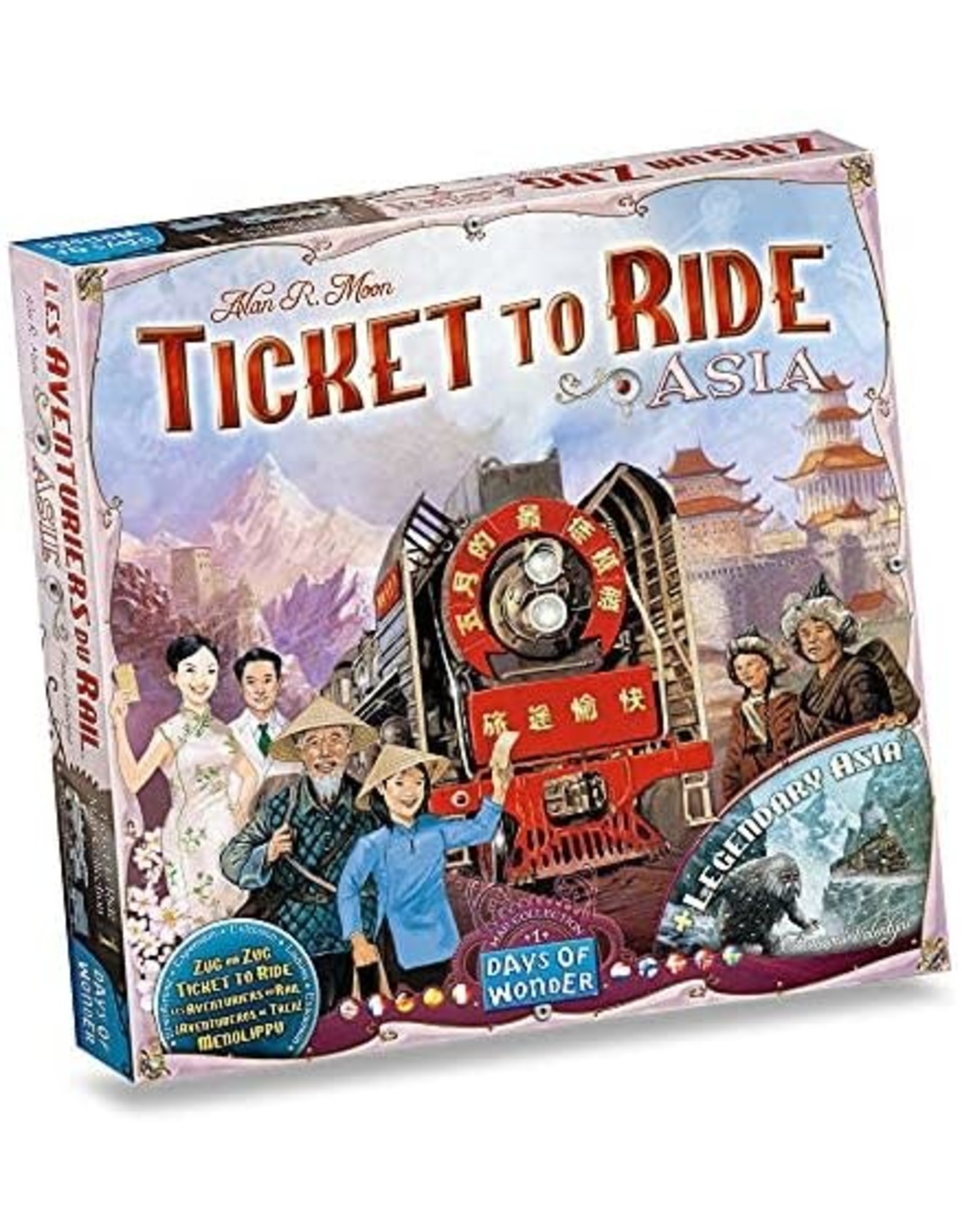 Days of Wonder Ticket to Ride: Map Collection 1 - Asia