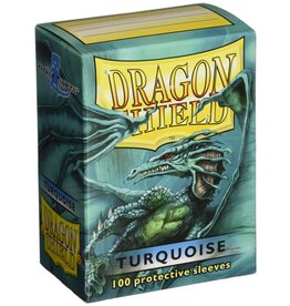 Fantasy Flight Dragon Shield Sleeves 100ct - Matte Turquoise
