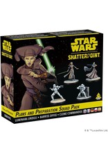 Star Wars Shatterpoint Plans and Preparation Squad Pack (Luminara Unduli, Barriss Offee, Clone Commandos)
