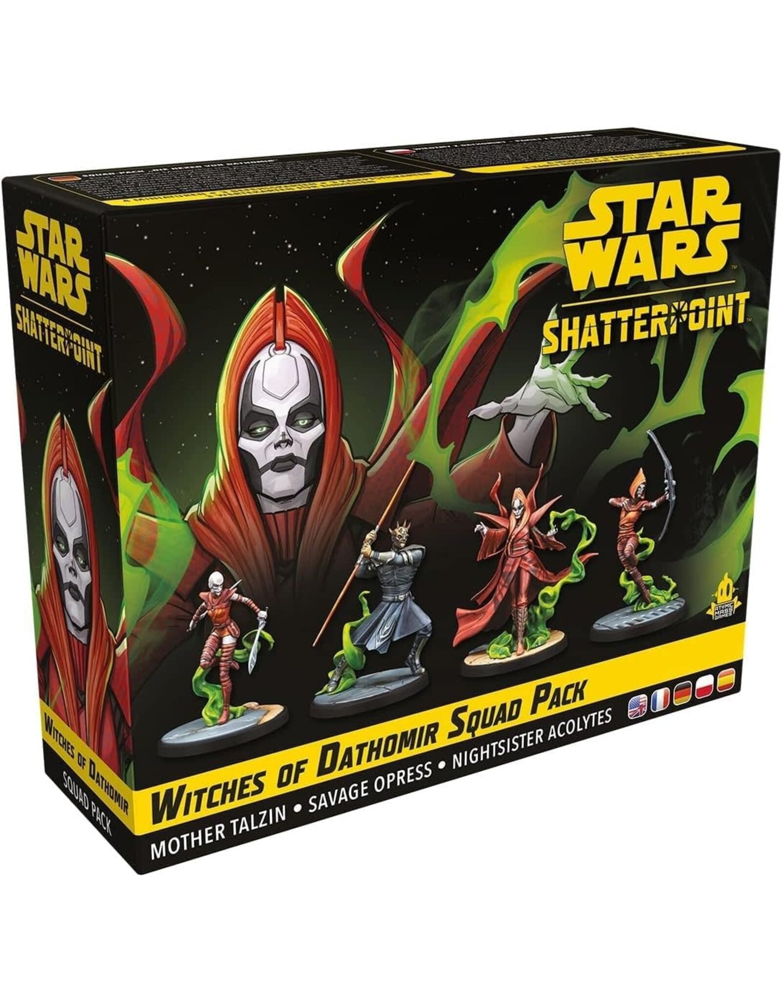 Star Wars Shatterpoint Witches of Dathomir Squad Pack (Mother Talzin, Savage Oppress, Nightsister Acolytes)