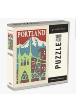 1000 PIECE PUZZLE Portland, Oregon, Woodblock 2