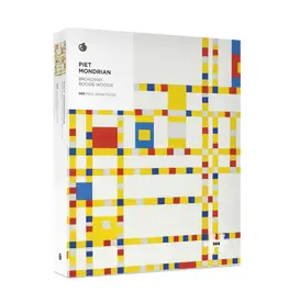 Piet Mondrian: Broadway Boogie Woogie 500-Piece Jigsaw Puzzle