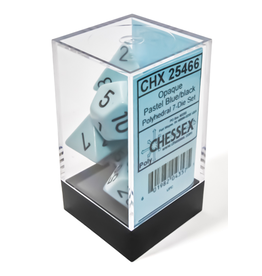 7ct Chessex RPG Dice Set - Pastel  Blue