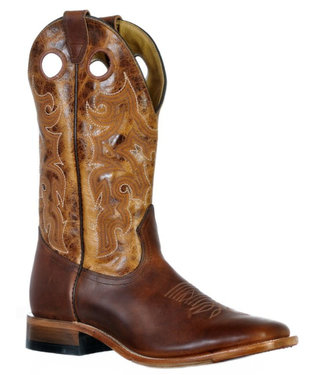 Boulet Men S Square Toe Injected Leather Sole Boots Dixie S