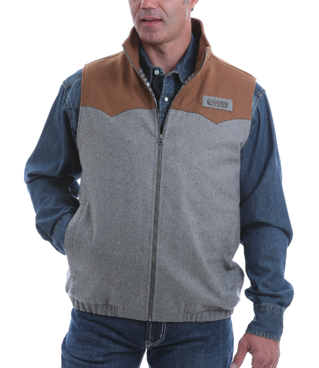 cinch wool jacket