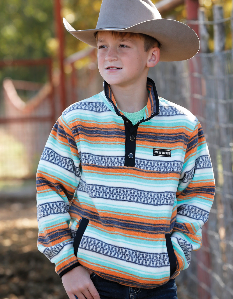childrens fleece pullover