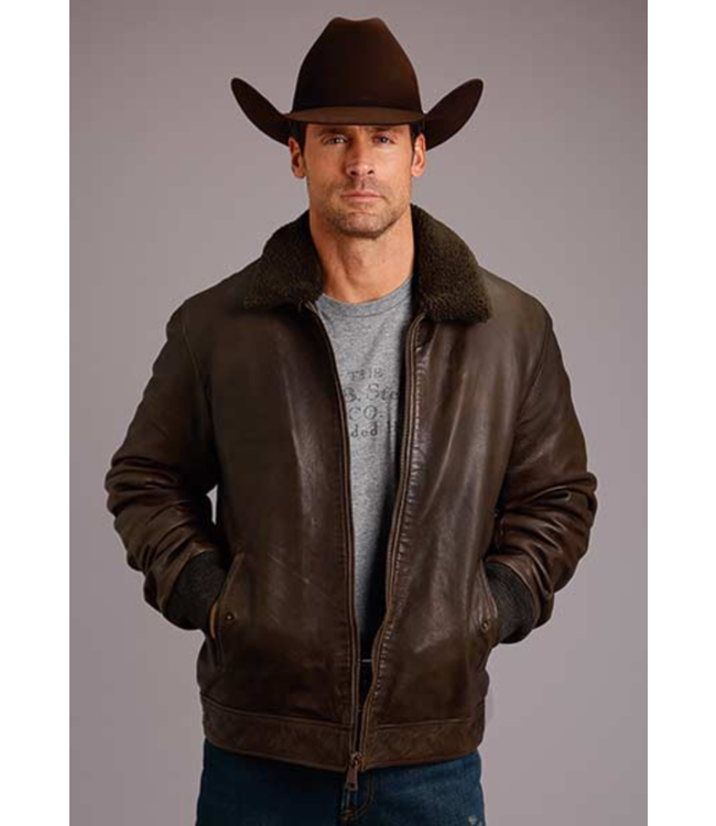 stetson bomber cap