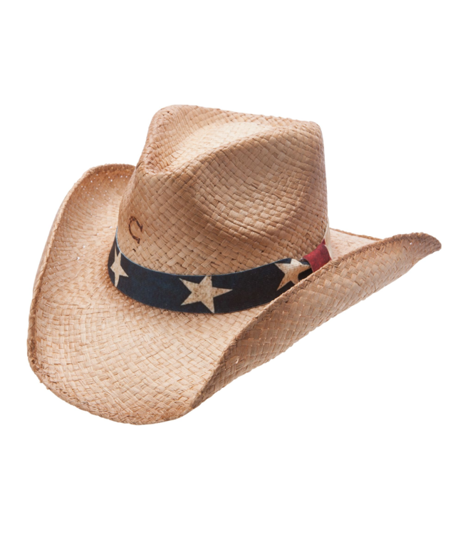 Horse Stars \u0026 Stripes Straw Hat 