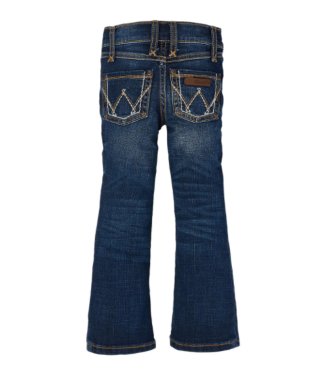 Wrangler Girls Patch Boot Cut Jeans