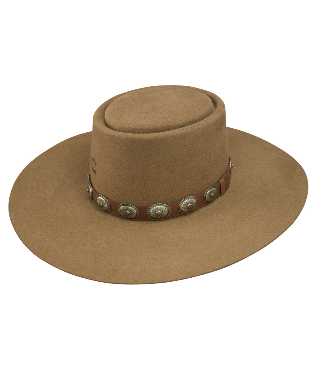 charlie 1 horse women's high desert wool hat