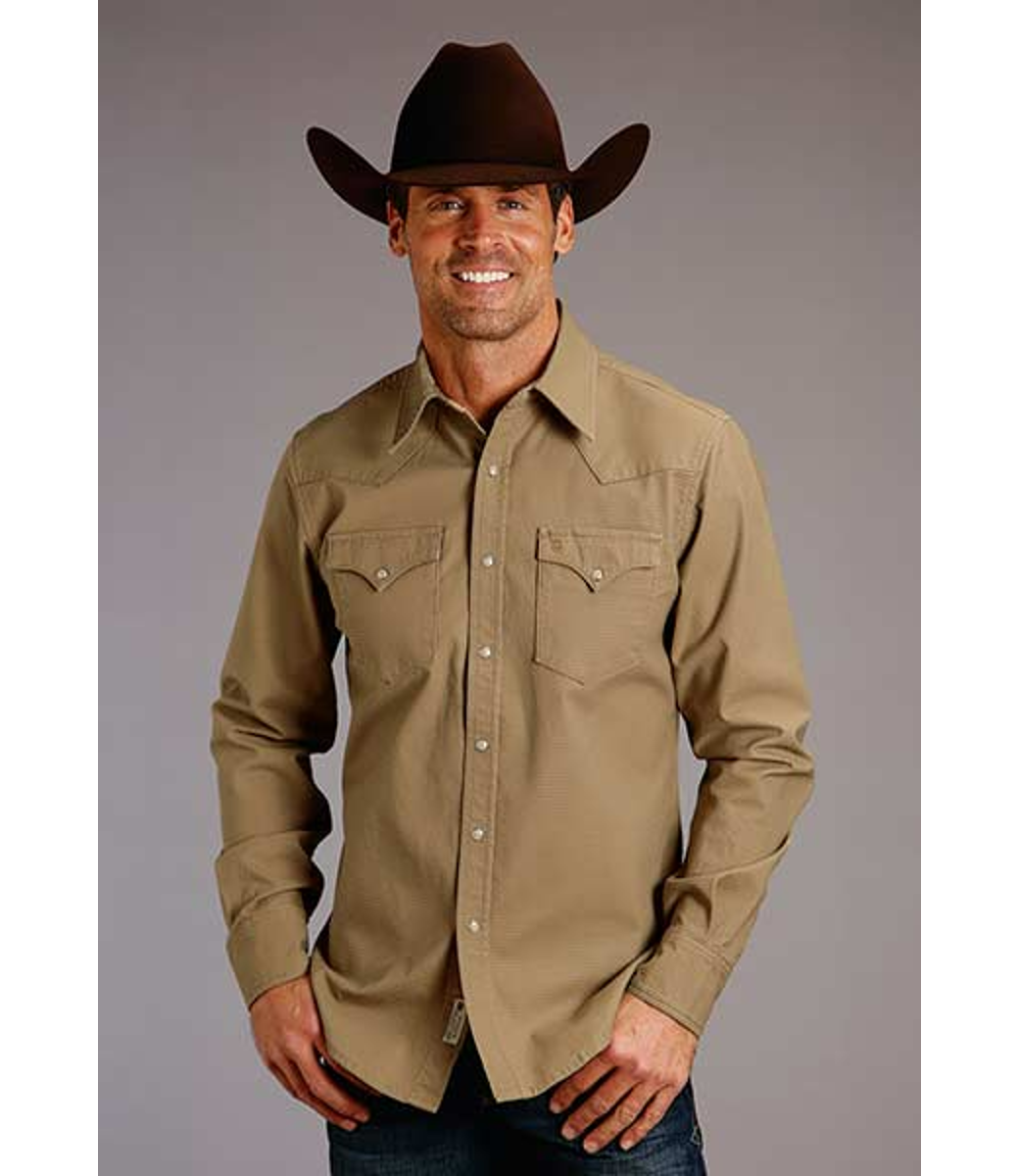 Stetson Fitted Solid Shirt - Dixie's