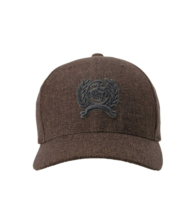 Cinch FlexFit Embroidered Cap, Brown 