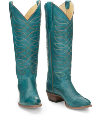 Justin Whitley 15" Round Toe Boots, Multiple Color Options