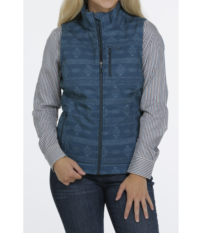 cinch grey vest