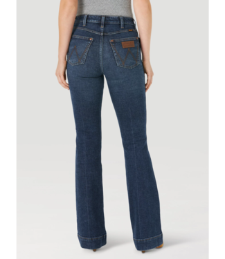 Wrangler Retro Green High Rise Trouser 